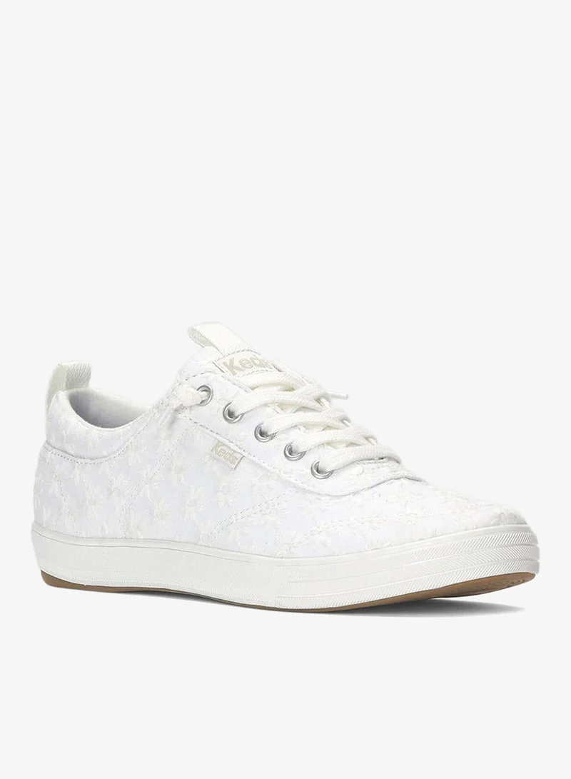 Keds Snow White Keds Women's Center III Slip On Casual Sneaker White for Women | Best Price UAE
